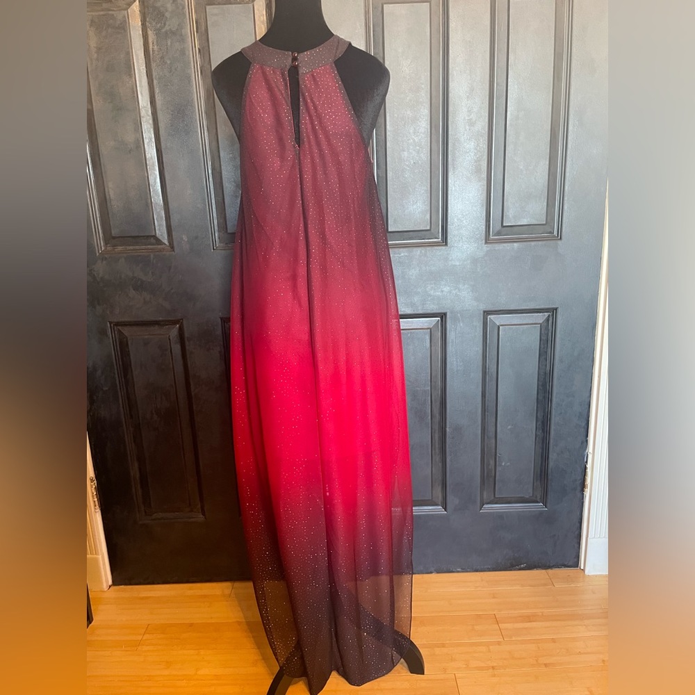 Red/sparkle long formal dress